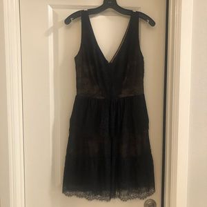 BCBGMAXAZRIA Flirty Lace Cocktail Dress